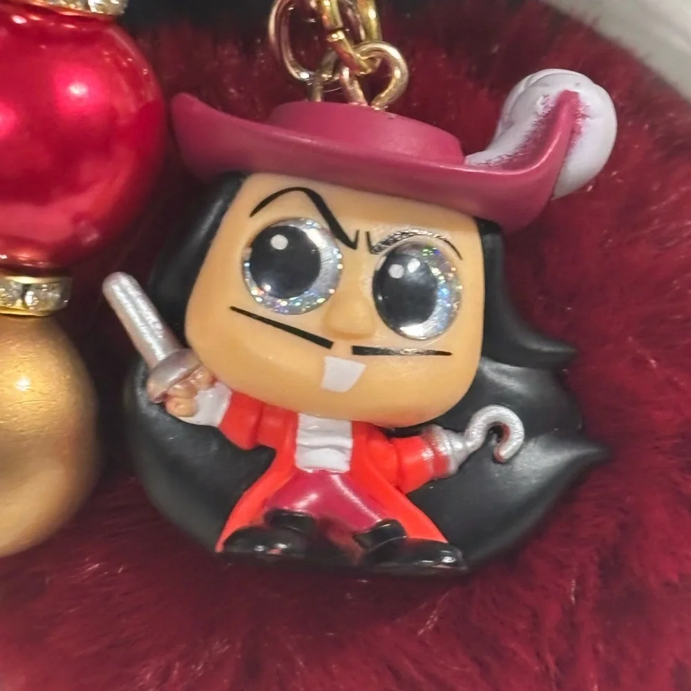 Captain Hook Doorables Keychain/Bag Charm Handmade